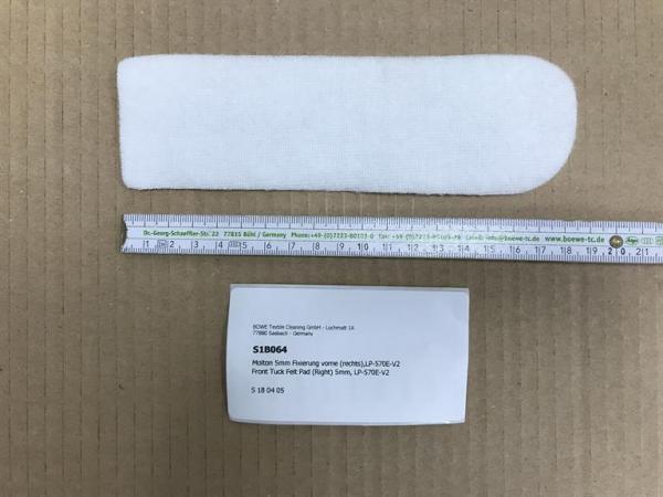 Molton 5mm Fixierung vorne (rechts),LP-145E-V3,LP-190E,LP-570E-V1,V2,LP-5570E,LP-5600E